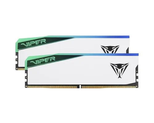 Модуль памяти для компьютера DDR5 32GB (2x16GB) 6200 MHz Viper Elite 5 RGB Patriot (PVER532G62C42KW)