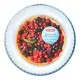 Форма для выпечки Pyrex BakeEnjoy кругла 26 см 2,1л хвилястий край стікер (818BN00/B046)