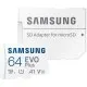 Карта памяти Samsung Miсro-SDXC memory card 64GB C10 UHS-I R130MB/s Evo Plus + SD (MB-MC64KA/EU)