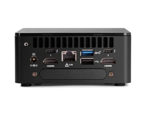 Комп'ютер ASUS NUC 13 Pro Kit NUC13ANHi3 / i3-1315U, M.2 22x80 NVMe, 22x42 SATA, 2.5'' SATA slot, no cord (90AB3ANH-MR4100)