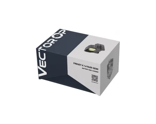 Коліматорний приціл Vector Optics Frenzy-X 1x19x28 GenII 3MOA (SCRD-64)