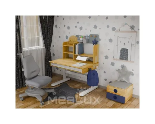 Парта з кріслом Mealux Timberdesk S (парта + крісло + тумба) (BD-685 S+ box BD 920-2 BL+Y-110 G)