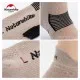 Шкарпетки Naturehike низькі NH21FS014 2 пари бежеві чорні L (6927595773161)