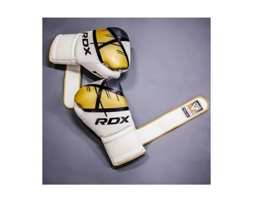 Боксерские перчатки RDX F7 Ego Golden 12 унцій (BGR-F7GL-12oz)