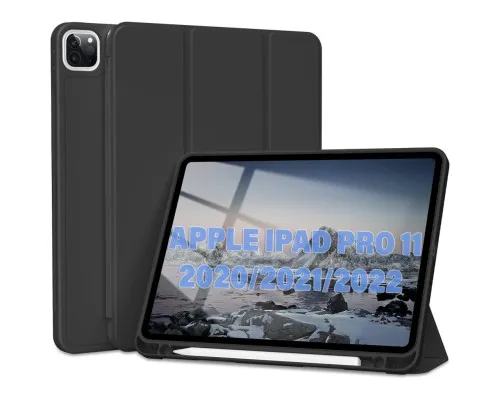 Чохол до планшета BeCover Tri Fold Hard TPU Apple iPad Pro 11 2020/2021/2022 Black (711109)