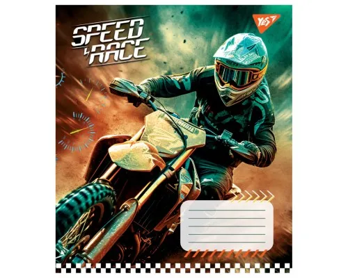 Зошит Yes Speed race 24 аркушів клітинка (767293)