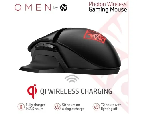 Мишка HP OMEN Photon RGB Wireless Black (6CL96AA)