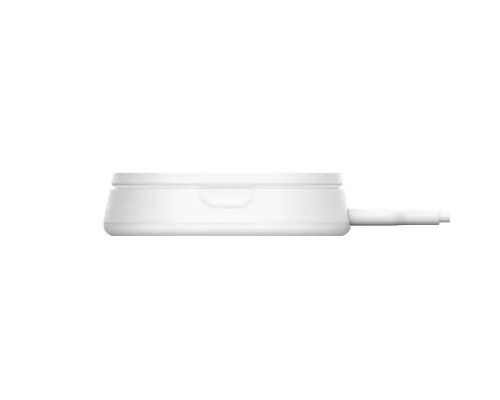 Зарядний пристрій Belkin 15W Magnetic Stand Qi2 white (WIA008BTWH)