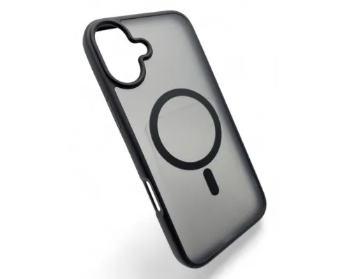 Чохол до мобільного телефона BeCover Metal Buttons Case (MagSafe) для Apple iPhone 16 Black (712090)
