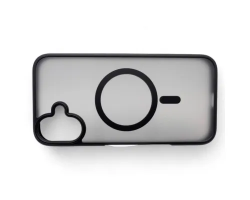 Чохол до мобільного телефона BeCover Metal Buttons Case (MagSafe) для Apple iPhone 16 Black (712090)