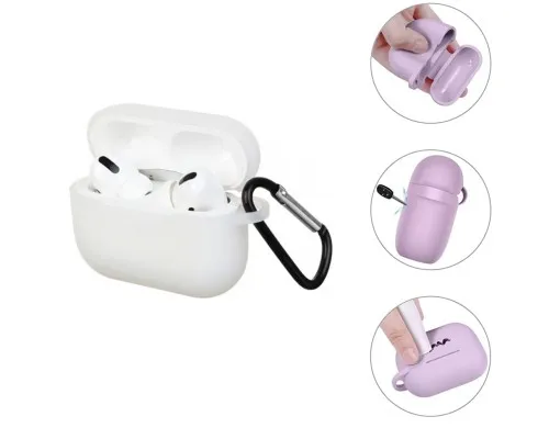 Чохол для навушників BeCover Silicon для Apple AirPods (3nd Gen) Transparancy (707232)