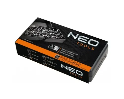 Набір біт Neo Tools 31 шт с держателем (06-103)