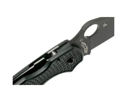 Ніж Spyderco Para 3 Black Blade FRN (C223PBBK)