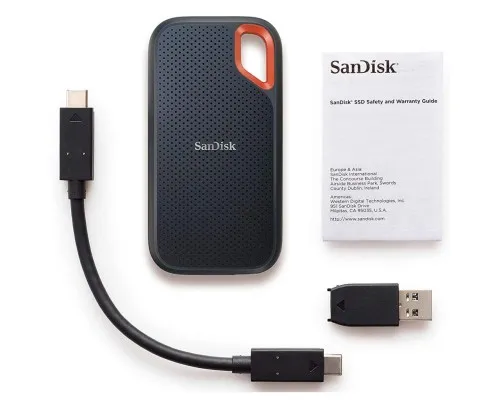 Накопитель SSD USB 3.2 1TB SanDisk (SDSSDE61-1T00-G25)