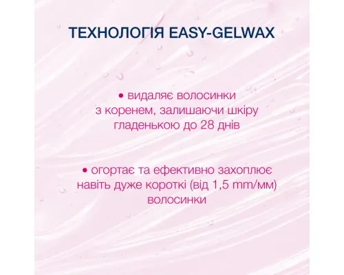Воскові смужки Veet Easy-Gelwax для нормальної шкіри 12 шт. (8413600511012/4680012390939)