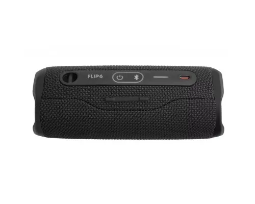 Акустическая система JBL Flip 6 Black (JBLFLIP6BLKEU)