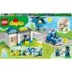 Конструктор LEGO DUPLO Town Полицейский участок и вертолет 40 деталей (10959)