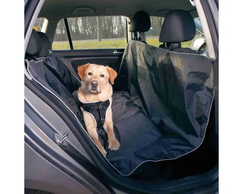 Килимок для тварин Trixie захисний в авто 1.45х1.60 м Чорний (поліестер) (4047974134726)