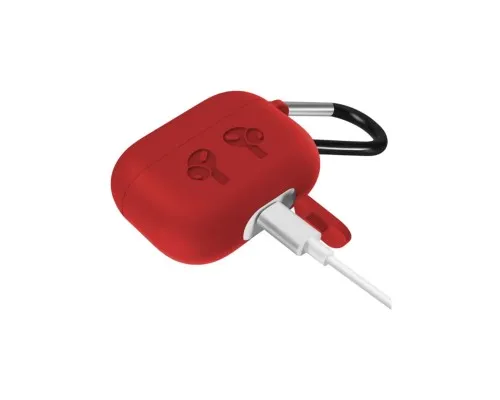 Чохол для навушників BeCover Silicon Protection для Apple AirPods Pro Red (704503)