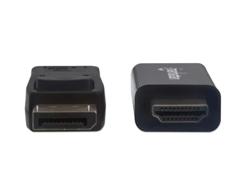 Кабель мультимедийный DisplayPort M to HDMI M 1.0m 4K60Hz UFHD Manhattan Intracom (153195)
