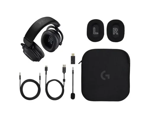 Навушники Logitech G Pro X 2 Lightspeed Wireless Black (981-001263)