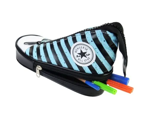 Пенал Cool For School 2 відділення Блакитний (CF6296-blue)