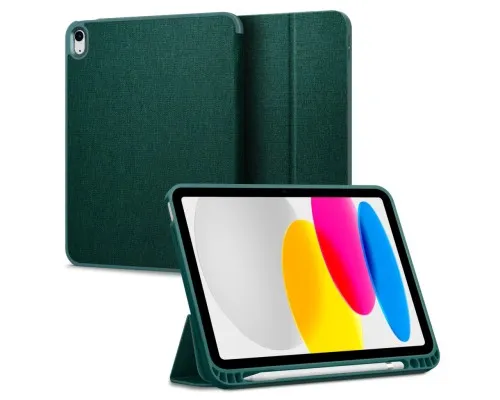 Чехол для планшета Spigen Apple iPad 10.9(2022) Urban Fit, Midnight Green (ACS05308)