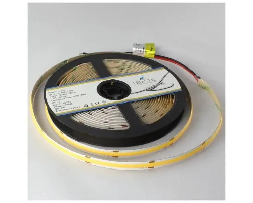 Світлодіодна стрічка LED-STIL 3000K 9 Вт/м COB 480 діодів IP33 24 Вольта 900 lm тепле світло (UC3-24-480-8-90)
