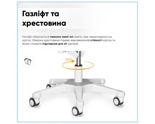 Парта с креслом ErgoKids TH-330 W/Z + Y-208 KBL