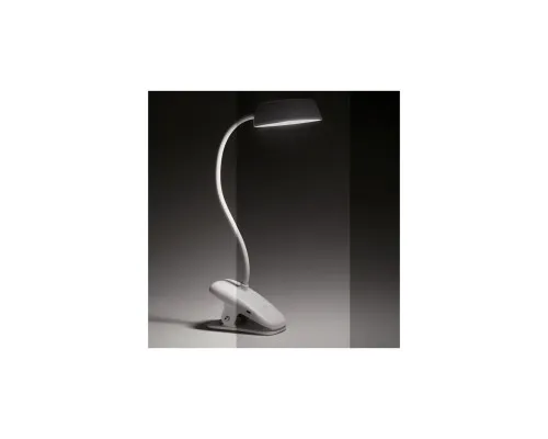 Настольная лампа Philips LED Reading Desk lamp Donutclip 3W, 4000K, 1200mAh (Lithium battery), білий (929003179727)