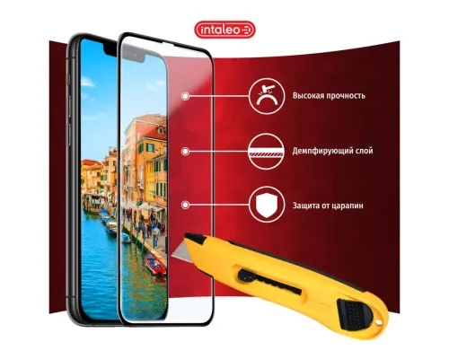 Скло захисне Intaleo Full Glue Samsung M01 core (1283126505034)