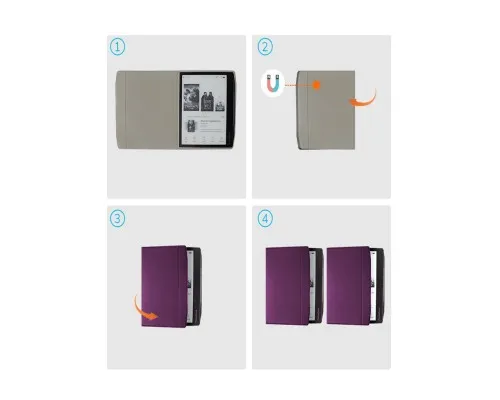 Чохол до електронної книги BeCover Ultra Slim BeCover PocketBook 700 Era 7 Purple (710065)