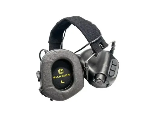 Навушники для стрільби Earmor M31 Black (M31-BK)