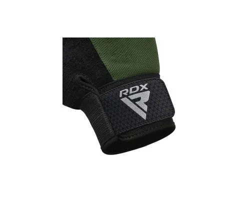 Перчатки для фитнеса RDX W1 Half Army Green L (WGA-W1HA-L)