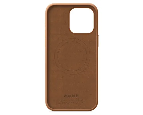 Чохол до мобільного телефона Armorstandart FAKE Leather Case Apple iPhone 15 Pro Max Light Coffee (ARM76306)