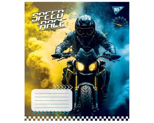 Тетрадь Yes Speed race 24 листов линия (767318)