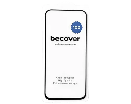 Скло захисне BeCover Google Pixel 8a 10D Black (711491)