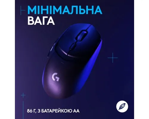 Мишка Logitech G309 Lightspeed Wireless/Bluetooth Black (910-007199)