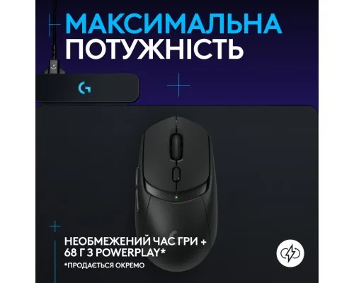 Мышка Logitech G309 Lightspeed Wireless/Bluetooth Black (910-007199)