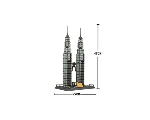 Конструктор Wange Башни Петронас, Малайзия (WNG-Petronas-Towers)