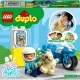 Конструктор LEGO DUPLO Town Полицейский мотоцикл 5 деталей (10967)