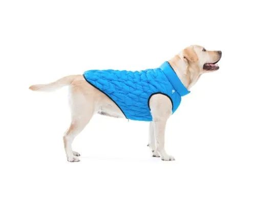 Курточка для животных Collar AiryVest UNI двусторонняя S 33 голубовато-черная (2526)