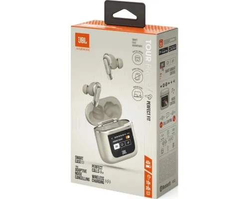 Наушники JBL Tour Pro 2 TWS Champagne (JBLTOURPRO2CPG)