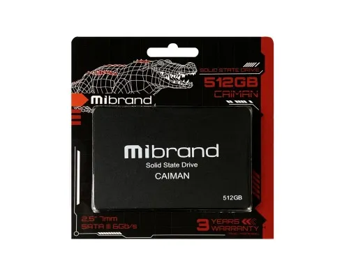 Накопичувач SSD 2.5 512GB Mibrand (MI2.5SSD/CA512GBST)