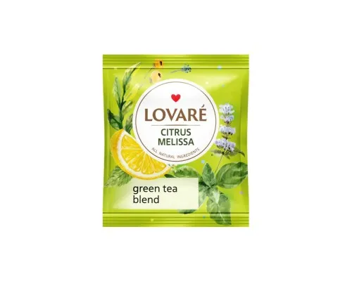 Чай Lovare Citrus Melissa 50х1.5 г (lv.77637)