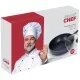 Сковорода Bravo Chef Глибока з кришкою 28 см (BC-1101-28/L)