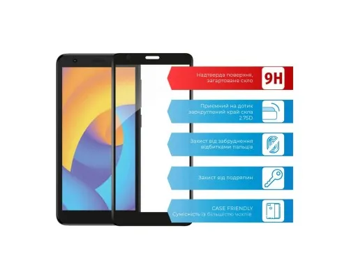Скло захисне ACCLAB Full Glue ZTE Blade L9 (1283126517723)