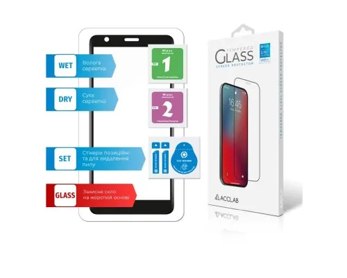 Скло захисне ACCLAB Full Glue ZTE Blade L9 (1283126517723)