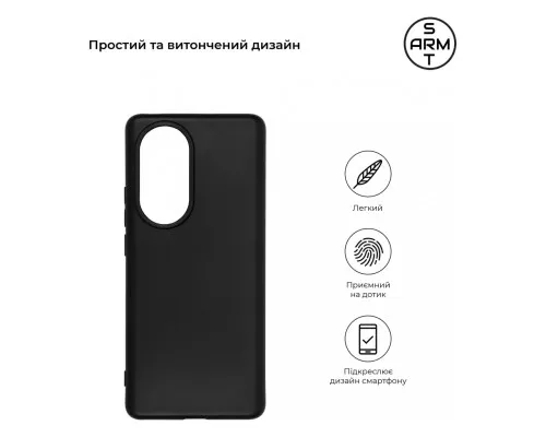 Чохол до мобільного телефона Armorstandart Matte Slim Fit OPPO Reno10 Black (ARM69908)