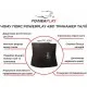 Пояс для схуднення PowerPlay 4301 100 х 30 см + кишеня для смартфона Чорний (PP_4301_Black_100_Pocket)